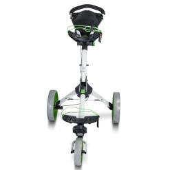 Big Max IQ+ Push Golf Trolley | White/Lime -Balls Shop Big Max IQ Push Golf Trolley White Lime 6