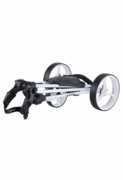 Big Max TI-Lite 3-Wheel Golf Trolley | Phantom/White -Balls Shop Big Max Lite Wheel Golf Trolley Phantom White 101