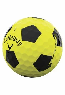 Callaway Chrome Soft Truvis Golf Balls | Yellow/Black 7 Callaway Chrome Soft Truvis Golf Balls | Yellow/Black -Balls Shop Callaway Chrome Soft Truvis Golf Balls Yellow 154