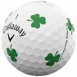 Callaway Chrome Soft Truvis Shamrock Golf Balls -Balls Shop Callaway Chrome Soft Truvis Shamrock Golf Balls White 2