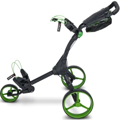 Big Max IQ+ Push Golf Trolley | Black/Lime -Balls Shop IQ 2020 blacklime 017