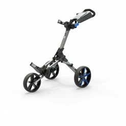 Powakaddy Micra Push Golf Trolley -Balls Shop MICRABLUEOPENFRONT 1000 1000