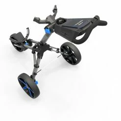 Powakaddy Micra Push Golf Trolley -Balls Shop MICRABLUEOPENREAR 1000 1000