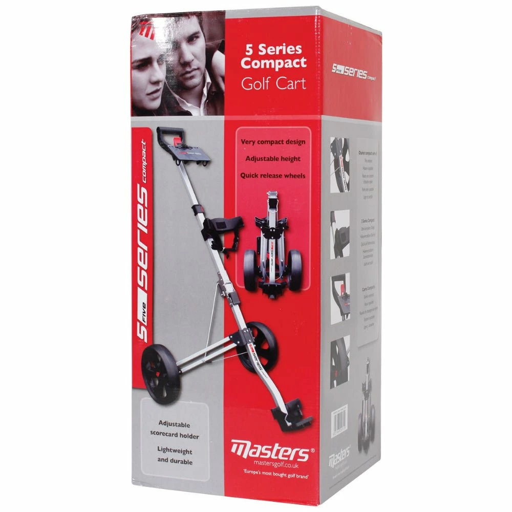 Masters 5 Series Compact Golf Pull Trolley TRP0007S 5 Masters 5 Series Compact Golf Pull Trolley TRP0007S - Image 3