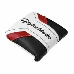 TaylorMade Golf Headcovers | White/Black/Red -Balls Shop N78825 zoom D