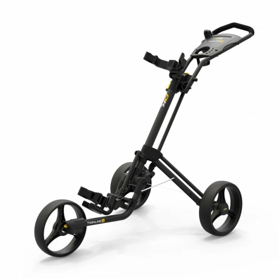 Powakaddy Twinline 5 Push Golf Trolley | Matte Black 3 Powakaddy Twinline 5 Push Golf Trolley | Matte Black