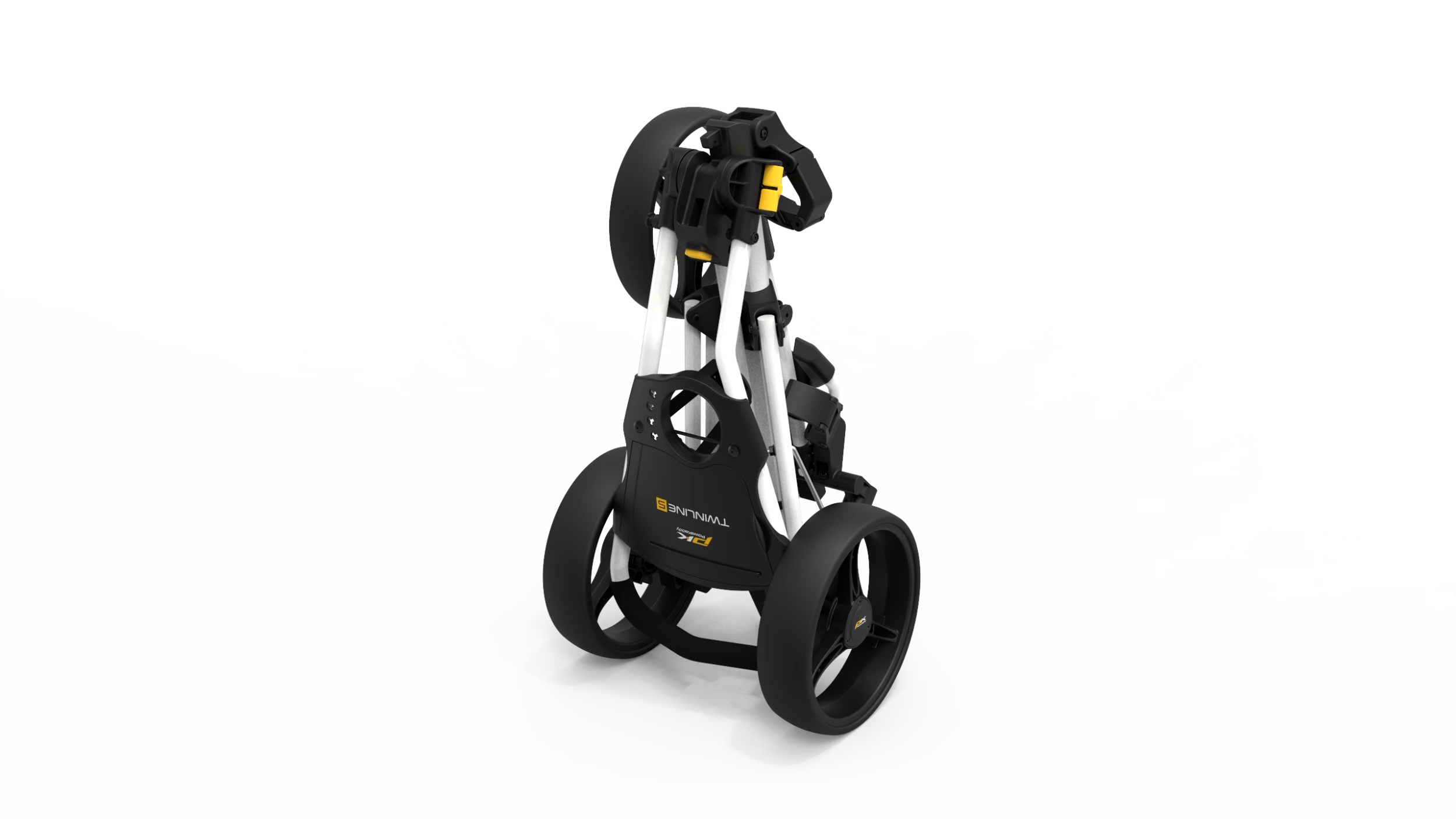 Powakaddy Twinline 5 Push Golf Trolley | Polar White 7 Powakaddy Twinline 5 Push Golf Trolley | Polar White - Image 5