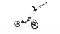 Powakaddy Twinline 5 Push Golf Trolley | Polar White 9 Powakaddy Twinline 5 Push Golf Trolley | Polar White -Balls Shop TL5YELLOWWHITEOPENSIDE