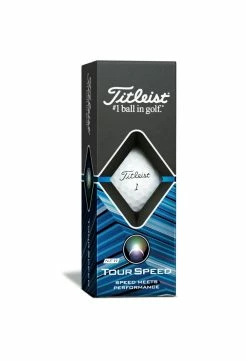 Titleist Tour Speed Golf Balls | White -Balls Shop Titleist Tour Speed Golf Balls White 7