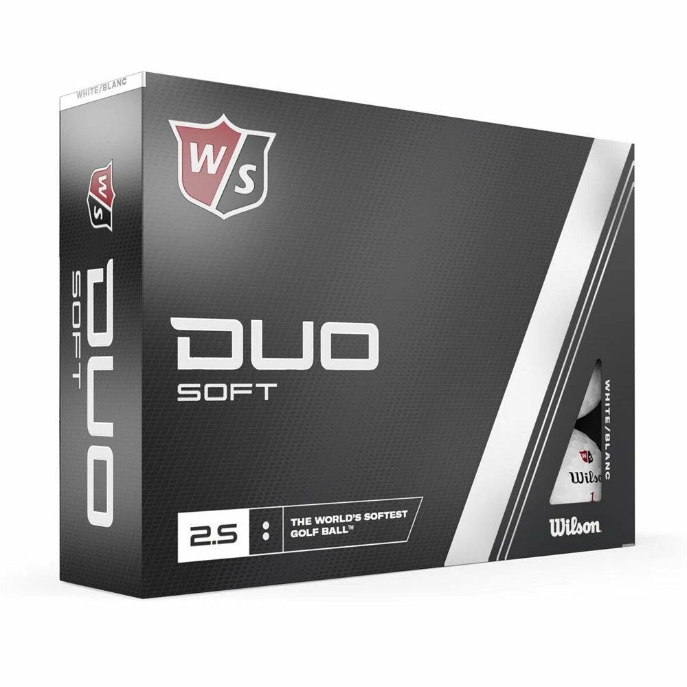 Wilson Duo Soft Golf Balls | White 3 Wilson Duo Soft Golf Balls | White