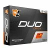 Wilson Staff Duo Optix Matte Golf Balls | Orange -Balls Shop Wilson Staff Duo Optix Matte Golf Balls Orange 9