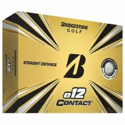 Bridgestone E12 Contact Golf Balls | White