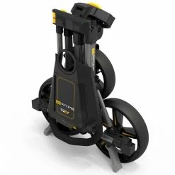 Powakaddy DLX-Lite Push Golf Trolley -Balls Shop dlx lite yellow 4